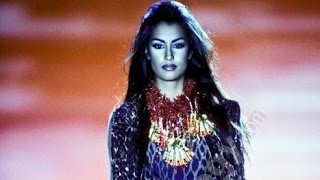 Supermodel Yasmeen Ghauri  Best Catwalk Moments [upl. by Stephanus866]