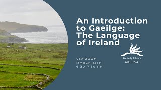 An Introduction to Gaeilge The Language of Ireland [upl. by Amedeo]