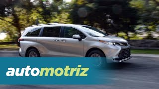 La Toyota Sienna híbrida llega a México [upl. by Nodnab]