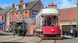 Beamish Living Museum Steam Gala 2024 Part 2  Trams [upl. by Anazraf]