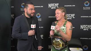 Valentina Shevchenko recupera el cinturón del UFC [upl. by Arammat127]