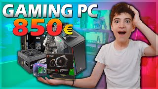 850 GAMING PC BUILD  200 FPS FORTNITE ΘΑ ΠΑΙΖΕΙ   ΔΕΙΤΕ ΤΟ ΟΛΟ [upl. by Rafferty]