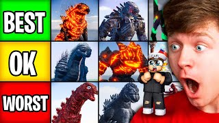 Ranking EVERY GODZILLA KAIJU in KAIJU ARISEN [upl. by Fai]