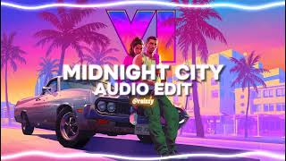 midnight city  m83 audio edit GTA VI Music [upl. by Anitsud772]