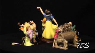 WDCC Snow White And The Seven Dwarfs Ornament Set [upl. by Sosthina]