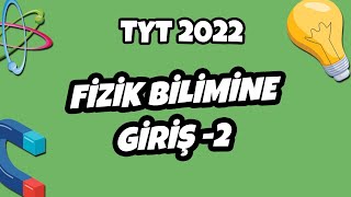 Fiziksel Niceliklerin Sınıflandırılması  TYT Fizik 2022 hedefekoş [upl. by Cichocki]