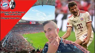 Erstes Heimspiel 2425 amp Müller Rekord mit Tor 🥹  FC Bayern  SC Freiburg  Stadion Vlog 59 [upl. by Ernst220]