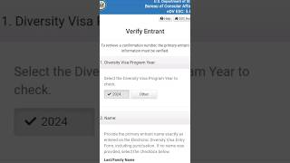 How to retrieve your Diversity Visa Lottery Confirmation Number immigration dv2025 [upl. by Nylyaj633]