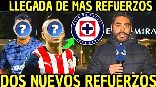 ✅😱 ¡ACABAN DE LLEGAR DOS REFUERZOS ¡POR 7 MILLONES DE DÓLARES ¡NOTICIA DEL CRUZ AZUL [upl. by Larena376]