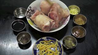 PAKSIW NA PATA Filipino Pork Pinoy Recipe [upl. by Ahtiekahs]