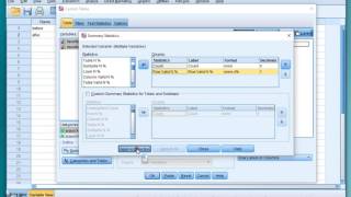 SPSS  Table to compare marginal proportions [upl. by Nabru]