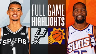 SPURS at SUNS  FULL GAME HIGHLIGHTS  October 31 2023 [upl. by Gitlow]