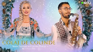 Claudia Puican și Armin Nicoară  Deschide măicuță poarta ❄️ Colaj Colinde Noi ❄️ [upl. by Otrevogir34]