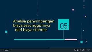 SISTEM BIAYA STANDAR [upl. by Dnama]