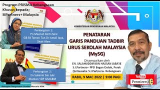 Penataran Garis Panduan Tadbir Urus Sekolah Malaysia MySG [upl. by Beltran]