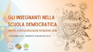 Gli insegnanti nella scuola democratica Identità profilo professionale formazione sfide [upl. by Shaffer]