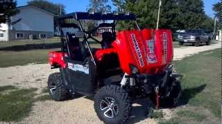 ODES Dominator 800cc Vtwin Kelley Motorsports LLC [upl. by Ravo732]