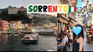 🇮🇹이탈리아 소렌토Sorrento vlog  이탈리아 남부 여행의 매듭  석양 보며 카약타기  1일 1젤라또 🍨 [upl. by Ofella]