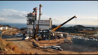 Asphalt Mixing Plant ABT QuickBatch and Shredder RSS120M Intrakat Greece  Ammann Group DE [upl. by Aliuqahs]