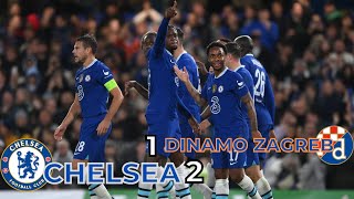 Denis Zakaria Scores Chelsea 21 Dinamo Zagreb UEFA Champions League [upl. by Oreves]