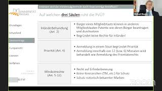 Internationales Privates Wirtschaftsrecht 07  Umwandlungsrecht Wettbewerbsrecht 31052021 [upl. by Salazar]