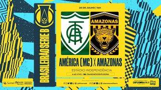 AMÉRICA MG X AMAZONAS  AO VIVO [upl. by Lee774]