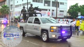 DESFILE DE LA INDEPENDENCIA DE MÉXICO BAJO LA LLUVIA [upl. by Ahsenav434]