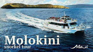 Maui Snorkeling at Molokini Pride of Maui Snorkeling Boat Tours [upl. by Attiuqram118]