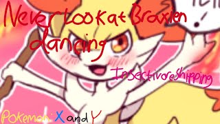 Never look at Braxien while shes dancing  Pokémon XY comic [upl. by Amorita932]