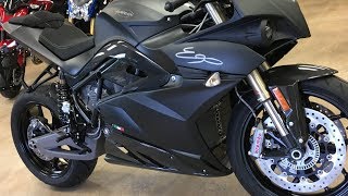 The Energica Electric Motorcycle Test Ride with Sound [upl. by Otreblif]