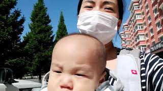 新疆買電器要淘寶｜用babyfood整蛋糕｜六個月生日 [upl. by Ednil341]