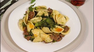 ORECCHIETTE CON LE CIME DI RAPA  RICETTE ORIGINALE PUGLIESE [upl. by Valene312]