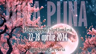 FINAL DE SCHIMBARE💥 Horoscop 2228 APRILIE 2024  INTRO 🌼 Astrolog Acvaria [upl. by Yvor]