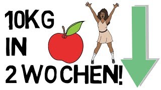 10kg in 2 Wochen abnehmen Wie schnell kann man abnehmen [upl. by Redla105]