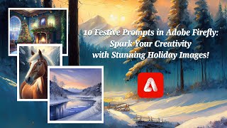 10 Festive Prompts in Adobe Firefly Spark Your Creativity with Stunning Holiday Images [upl. by Flam]