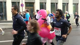 Berliner Firmenlauf Rennen 24 April 2024 viele Teilnehmer [upl. by Kerek300]