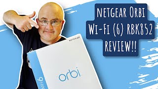 NETGEAR ORBI WI FI 6 RBK852 REVIEW  GIFTED COLLABORATION VLOG  The Sullivan Family [upl. by Candace]