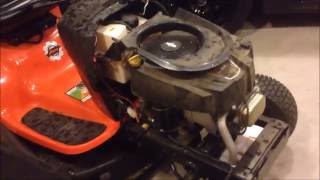 How to adjust valve lash on Briggs amp Stratton 330000 series engine [upl. by Sholes905]