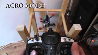 Modes de vol ACRO  HORIZON ANGLE  Flying mode [upl. by Hillari]