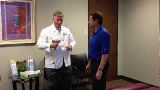 Your Houston Chiropractor Dr Gregory Johnson Diversified Palmer Package amp BioPhysics Adjustment [upl. by Ellennahs]