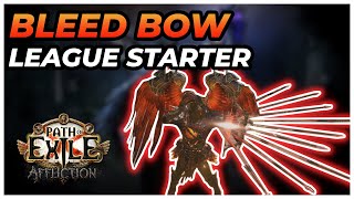 PoE 323 Bleed Bow League Starter Guide Affliction Update [upl. by Waki124]