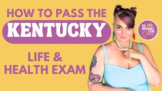 How to Pass the Kentucky Life and Health Exam [upl. by Ginger]