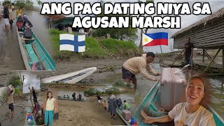 WELCOME TO AGUSAN MARSH🇵🇭SUBRANG SAYA NG BUONG PAMILYA SA PAG DATING NIYA❤️PINAS VLOG🇵🇭❤️🇫🇮 [upl. by Aenaj]