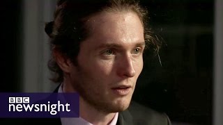 Raffaele Sollecito I am a normal guy  BBC Newsnight [upl. by Ecerahs146]