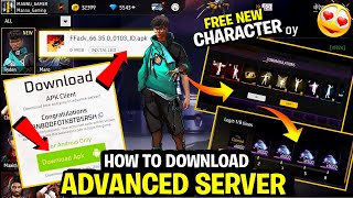 How To Download Advance Server Free Fire 🥳🤯  Ob43 Advance Server Download Link  Ff Advance Server [upl. by Arakahs516]