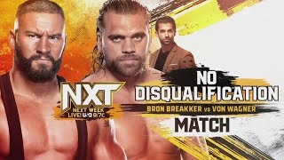 FULL MATCH No Disqualification Match 22  WWE NXT 090523 [upl. by Akamahs]