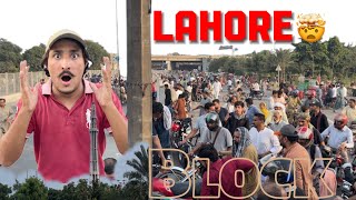 Lahore block traffic sa Sara ho gaya ðŸ˜±ðŸ¤¯ðŸ˜± [upl. by Lunn703]