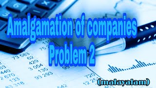 Corporate Accounting 4th sem MGU Amalgamation of Companies Pbm 2 [upl. by Acinyt204]