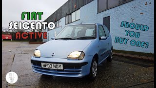 FIAT SEICENTO ACTIVE  OWNERS REVIEW AND TEST DRIVE [upl. by Ibed650]