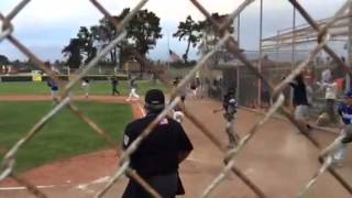 Little league 12u ejection for a walk off celebration Kicked out of little league [upl. by Follmer690]